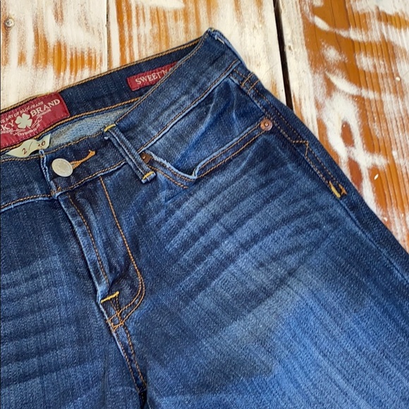 Lucky Brand Blue Jean Sweet N Crop Size 26 - Picture 7 of 16